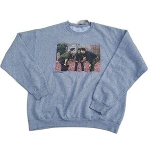 Vtg Friends Sitcom The One With the Football Crewneck Sweatshirt Ross Chandler